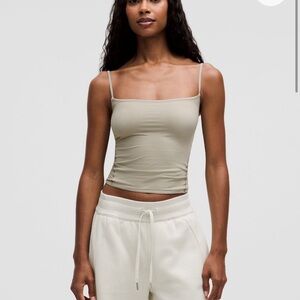 Wondermost ultra-soft nulu spaghetti-strap cami tank top color bond size small